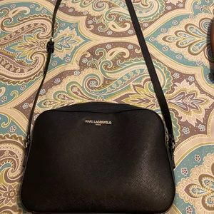 Black Karl Lagerfeld Paris crossbody